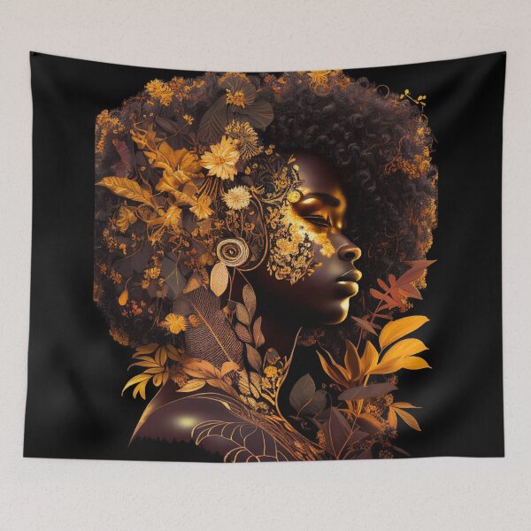 Item preview, Afrofuturism Art designed and sold by MidJourneymen.