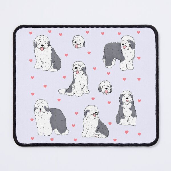 Item preview, Old English Sheepdog illustration pack  designed and sold by Yarafantasyart.