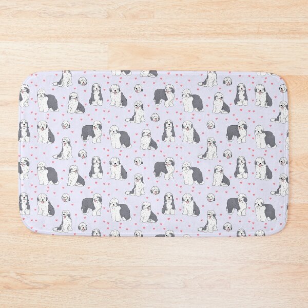 Item preview, Old English Sheepdog illustration pack  designed and sold by Yarafantasyart.