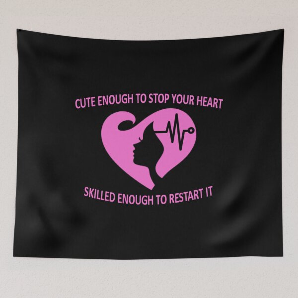 Item preview, Cute enough to stop your heart, skiled enough to restart it designed and sold by Moremon.