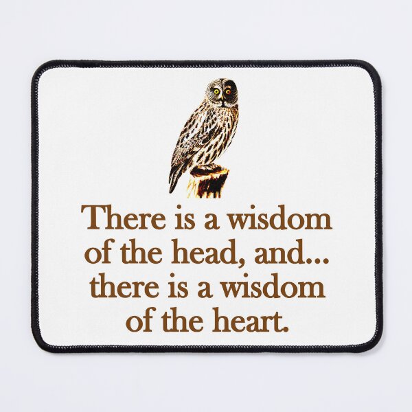 Item preview, There Is A Wisdom Of The Head designed and sold by CrankyOldDude.