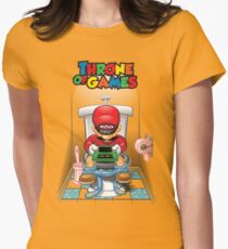 Throne of games Women's Fitted T-Shirt