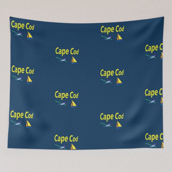 Item preview, Cod, Massachusetts abstract design  designed and sold by lobodelnoir.