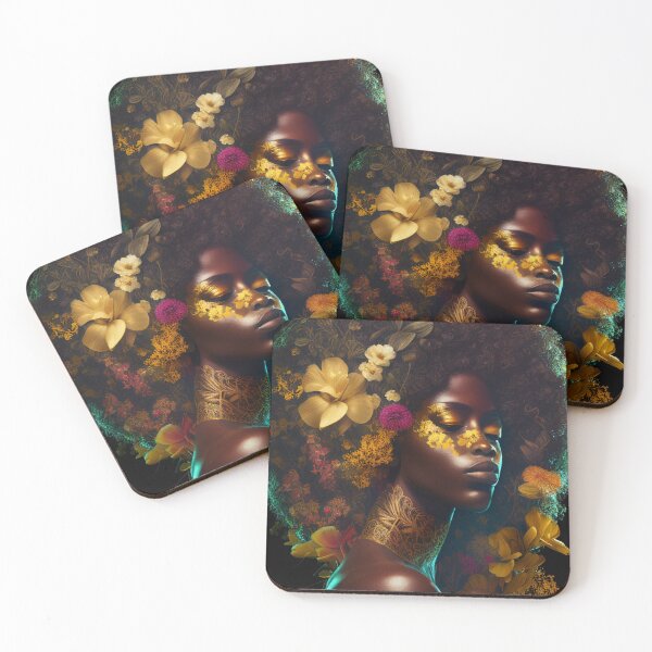 Item preview, Afrofuturism Art designed and sold by MidJourneymen.