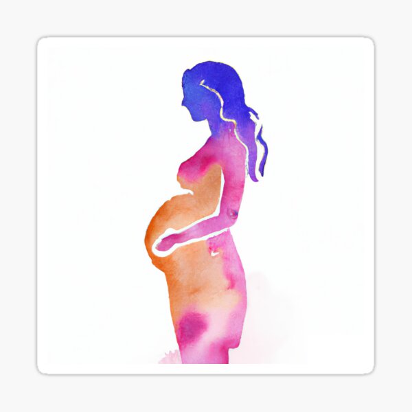Item preview, Pregnant Woman In Color designed and sold by phillipbooth.