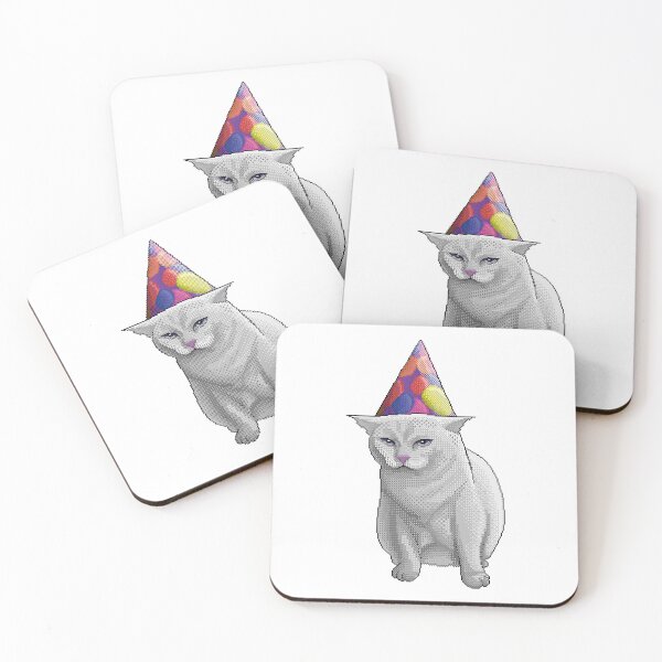 Item preview, birthday cat designed and sold by Gdeene.