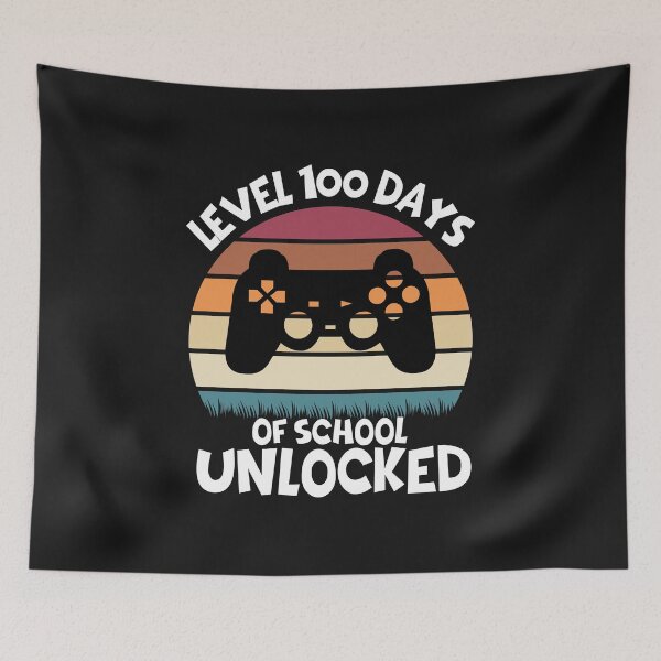 Item preview, level 100 days of school unlocked designed and sold by stor11.