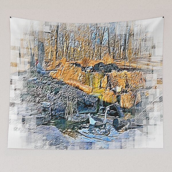 Item preview, Birds Enjoy the Landscape designed and sold by kristalcurt.