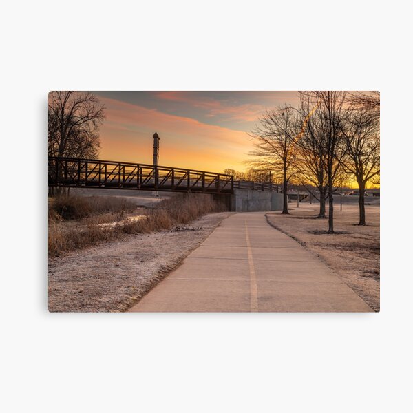 Item preview, Dawn On The Razorback Greenway designed and sold by Gregory Ballos.