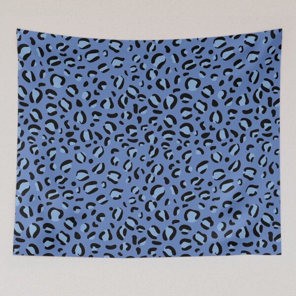 Item preview, Blue Leopard Print designed and sold by Studio Vickn.