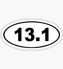13.1 - Running Sticker