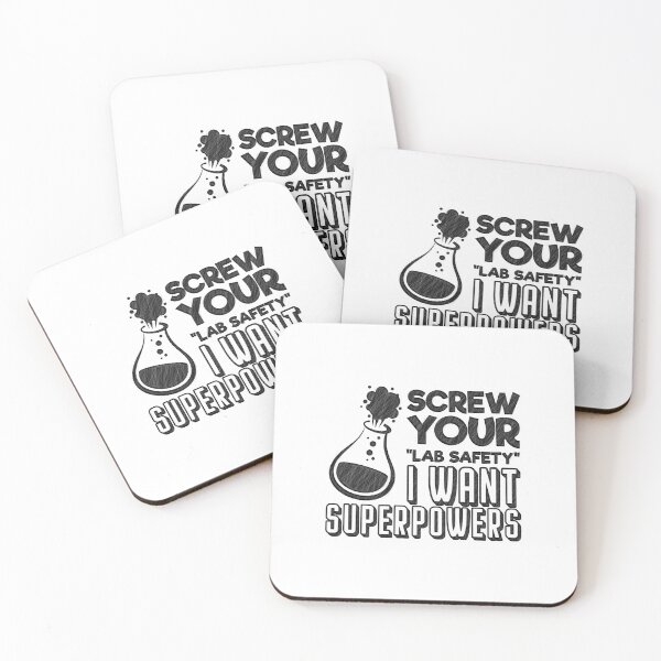 Item preview, Screw Your Lab Safety I Want Superpowers Science Lover, Screw Your Lab Safety I Want Superpowers, funny,lab,school,science,superhero designed and sold by RedArtsDesign.