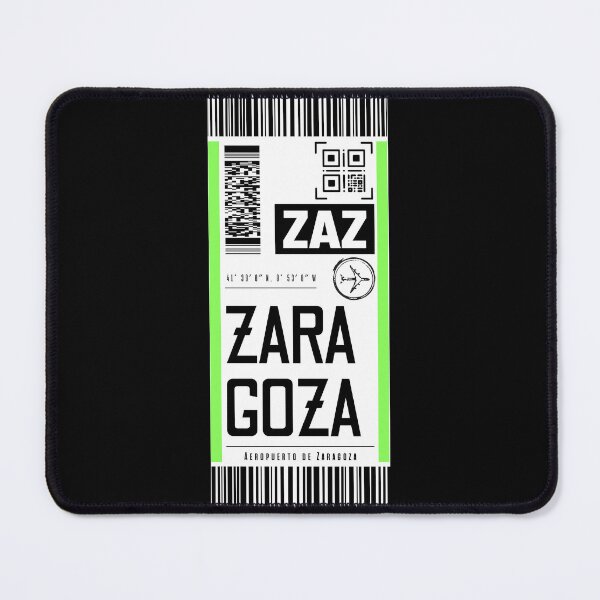 Item preview, ZARAGOZA ZAZ classic luggage tag flight stickers designed and sold by LeddsoDello.