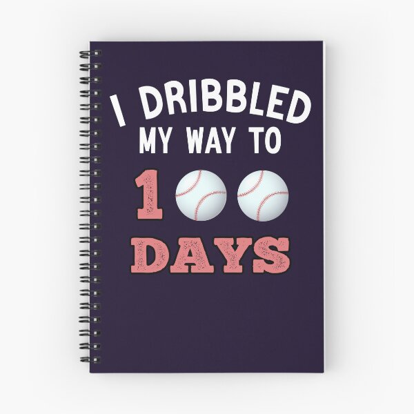 Item preview, I Dribbled My Way To 100 Days Baseball Student or Teacher Baseball Gift designed and sold by Sarah38.
