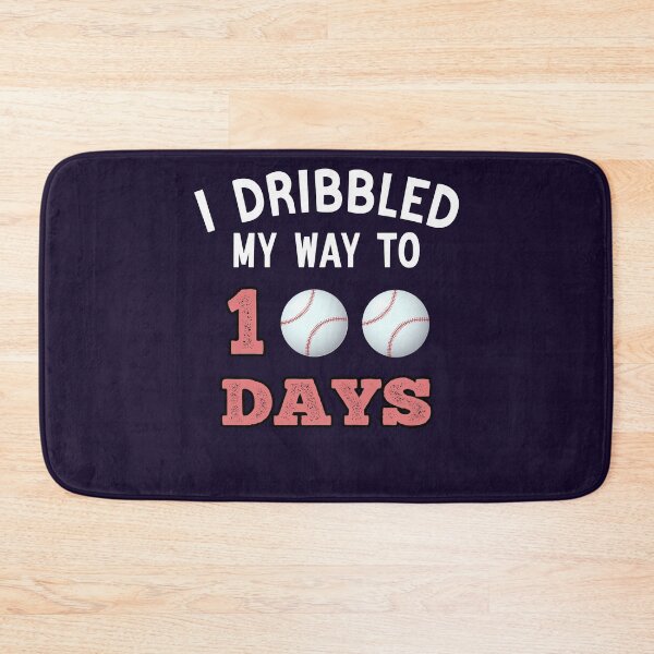 Item preview, I Dribbled My Way To 100 Days Baseball Student or Teacher Baseball Gift designed and sold by Sarah38.