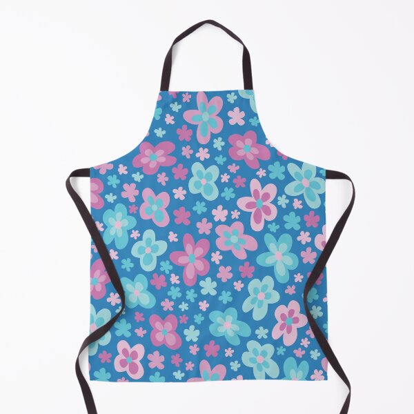 Item preview, RETRO GROOVY FLORALS YELLOW, PINK, MAGENTA, BLUE Y2K 2000S designed and sold by blomastudios.