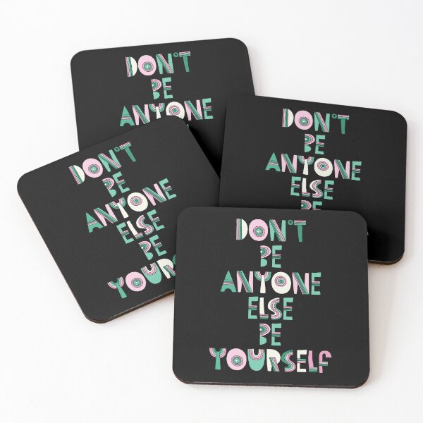 Item preview, Don't Be Anyone Else, Be Yourself Pink designed and sold by Vendetta-art.