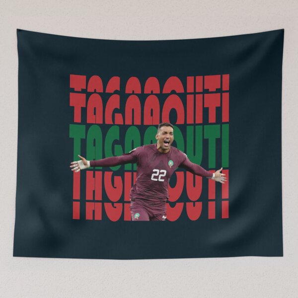 Item preview, Ahmed Reda Tagnaouti  Moroccan Goalkeeper  World Cup Morocco National Team  designed and sold by remieui4444.