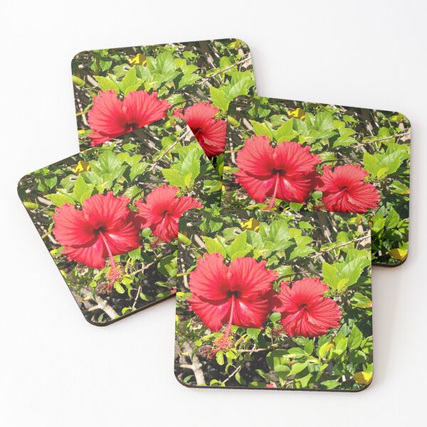 Item preview, Hawaii Red Hibiscus Flowers designed and sold by InspiredForever.