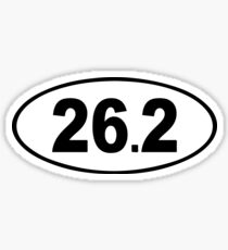26.2 - Running Sticker