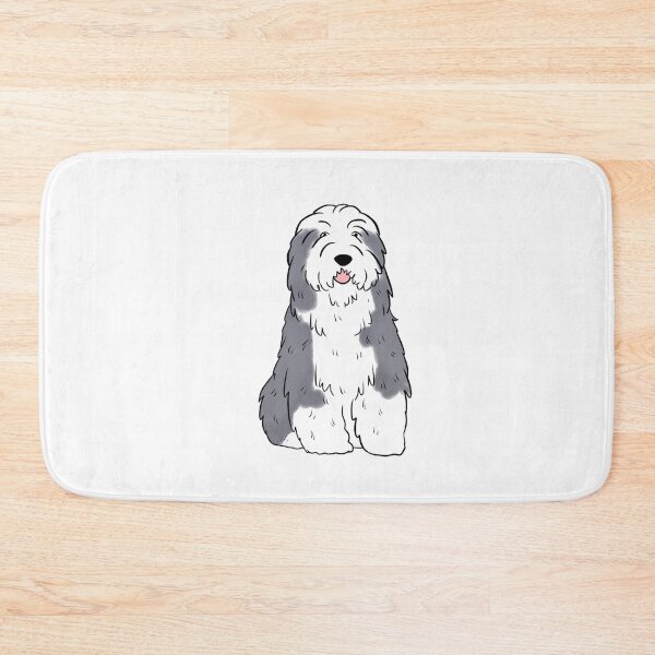 Item preview, old english sheepdog cute illustration  designed and sold by Yarafantasyart.