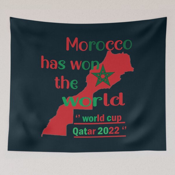 Item preview, Morocco has won the world  world cup qatar 2022   designed and sold by remieui4444.