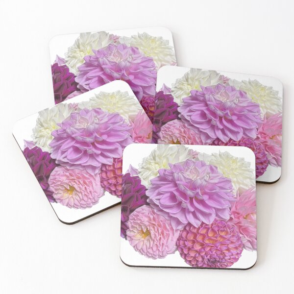 Item preview, Dahlia Bunch of Flowers home decor designed and sold by crazyclover.