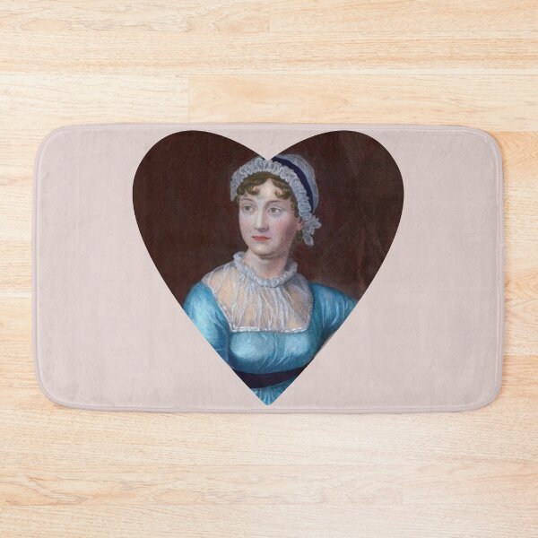 Item preview, Heart-shaped Portrait of Jane Austen designed and sold by CastlesClassics.