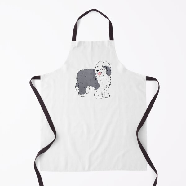 Item preview, old english sheepdog cute illustration designed and sold by Yarafantasyart.