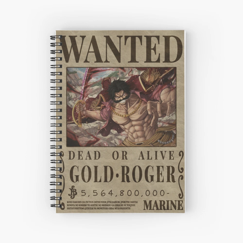 Gold Roger Wanted OMN1111