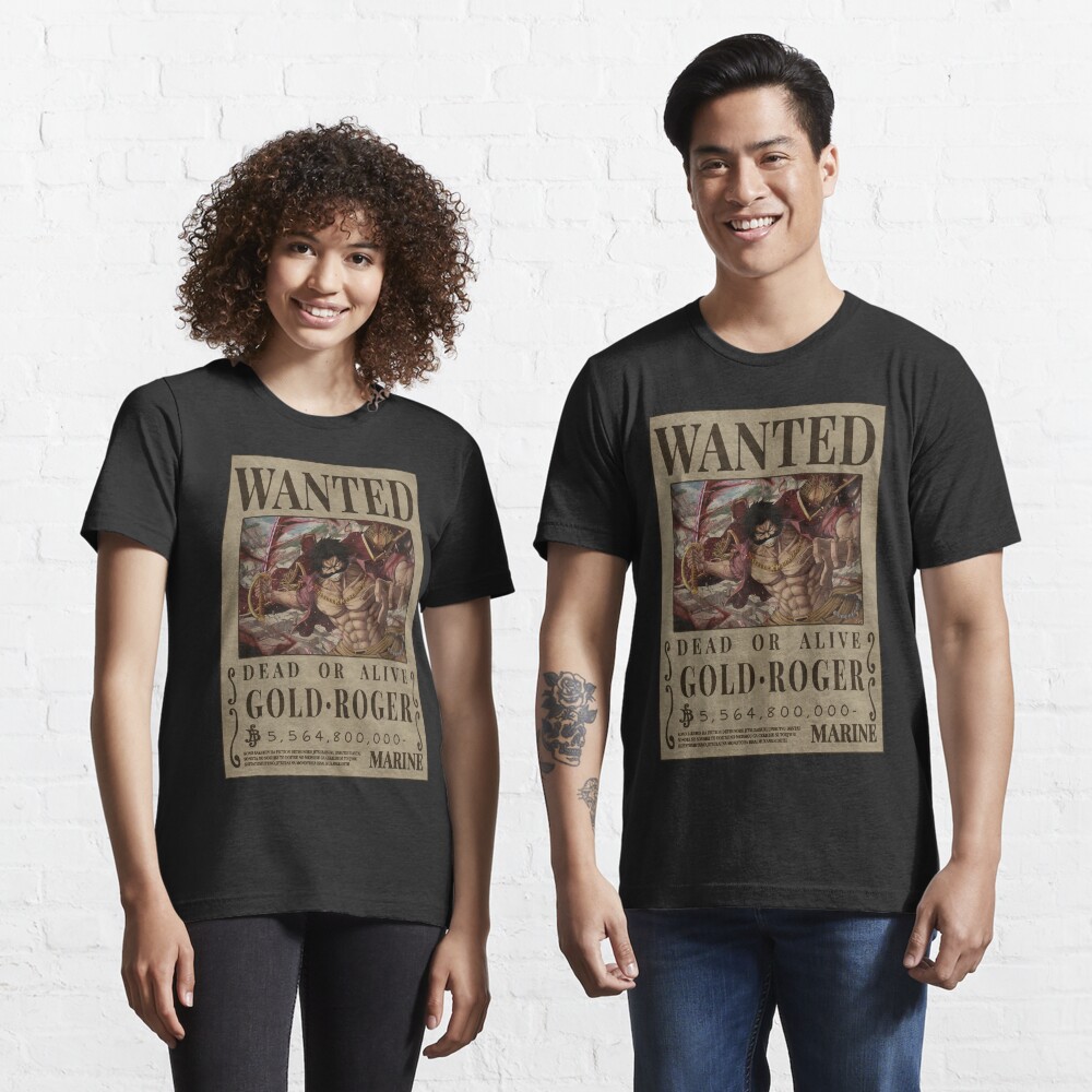 Wanted Guy Gol D Roger One Piece T-Shirt - Torunstyle