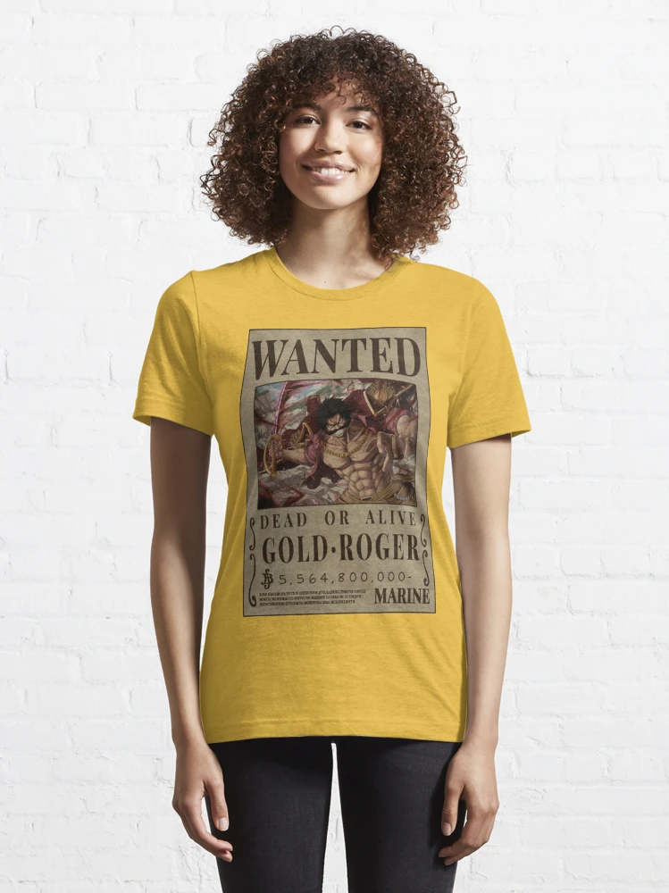 Wanted Guy Gol D Roger One Piece T-Shirt - Torunstyle