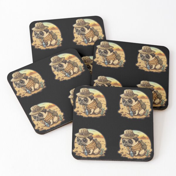 Item preview, Pug Expedition designed and sold by Black-Glove.