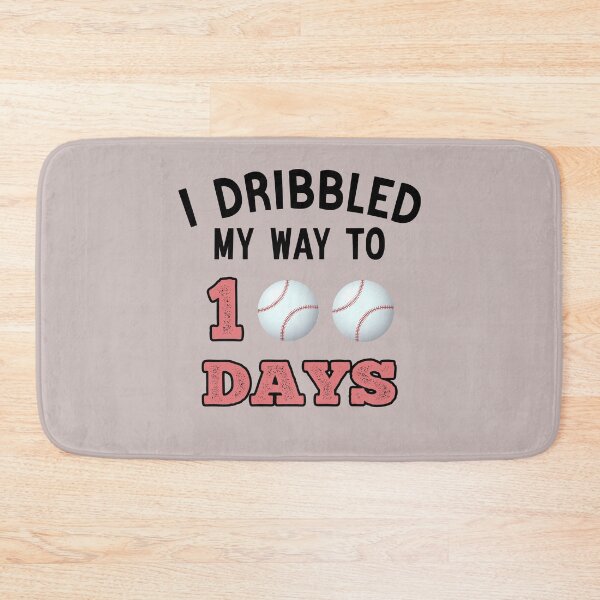 Item preview, Funny baseball I Dribbled My Way To 100 Days baseball Student School designed and sold by Sarah38.