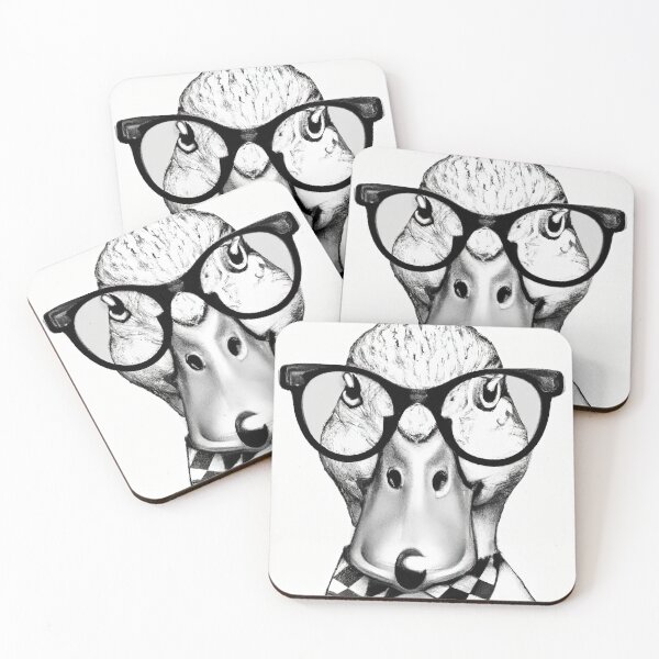 Item preview, Duck with Glasses designed and sold by phillipbooth.