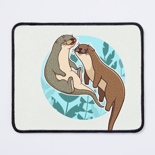Item preview, couple otters designed and sold by exponentialart.