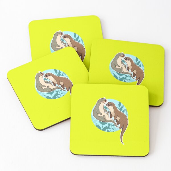 Item preview, couple otters designed and sold by exponentialart.