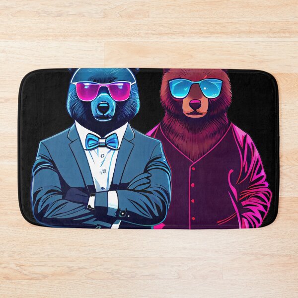 Item preview, cool boss bear bros with sunglasses on designed and sold by ArtificialGenes.