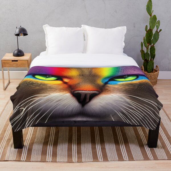 Item preview, Gatito Arcoiris designed and sold by Solotrope.