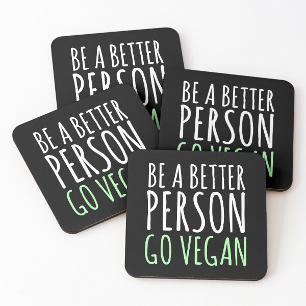 Item preview, Be A Better Person, Go Vegan - Veganism designed and sold by EnzoVectorism.