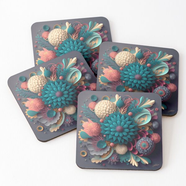 Item preview, Floral Colourful Vibrant Composition Designs for Home Decor, Wedding, Events Fashion, Lifestyle and Accessories  designed and sold by RAGANADesign.