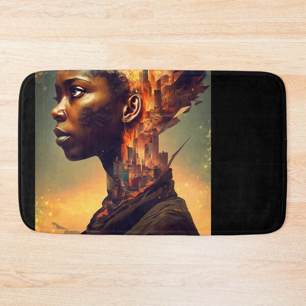 Item preview, Afrofuturism Art designed and sold by MidJourneymen.