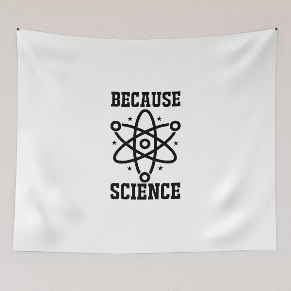 Item preview, because science men women kids nature teacher scientist, because science, because science bitch, science rules designed and sold by RedArtsDesign.