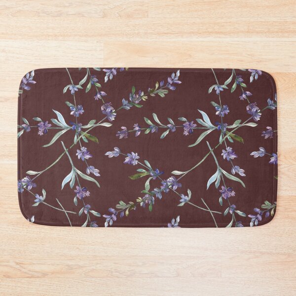 Item preview, Lavender Flower Watercolor Design designed and sold by marknprints.