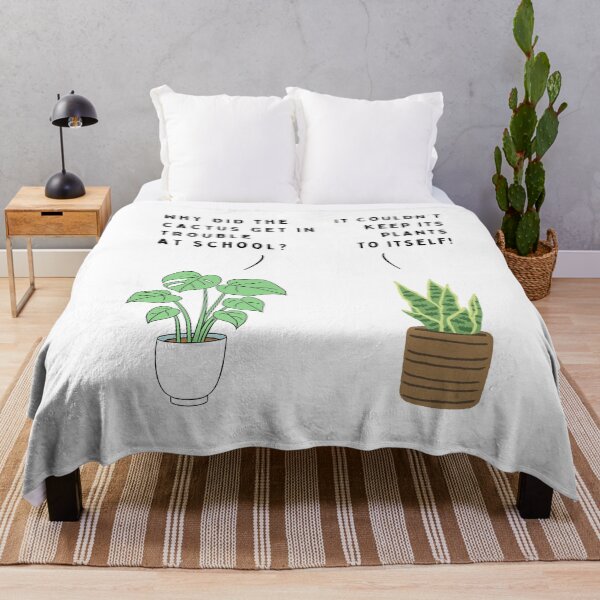 Item preview, Plant joke - Why did the cactus get in trouble at school? (colour) designed and sold by ani-eni.