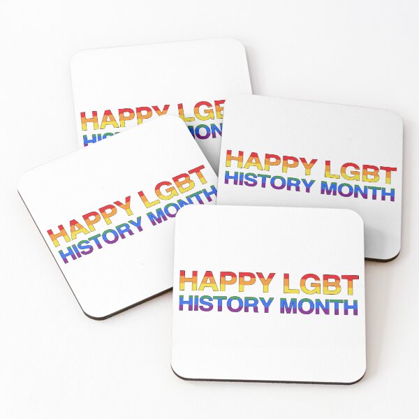 Item preview, Happy LGBT History Month designed and sold by dualogy.