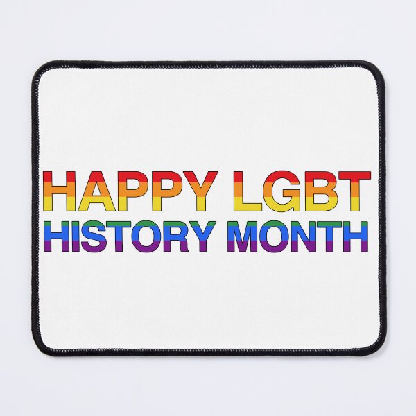 Item preview, Happy LGBT History Month designed and sold by dualogy.