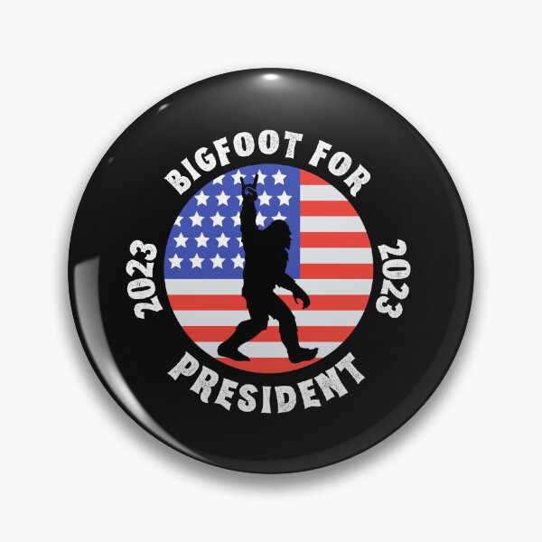 Item preview, Vote for Bigfoot President Elections 2023 Biden Trump USA Hide And Seek Retro Vintage Squatch Sasquatch Yeti Legend Monster Conspiracy Cute Funny Inspirational Motivational Gift designed and sold by EpsilonEridani.
