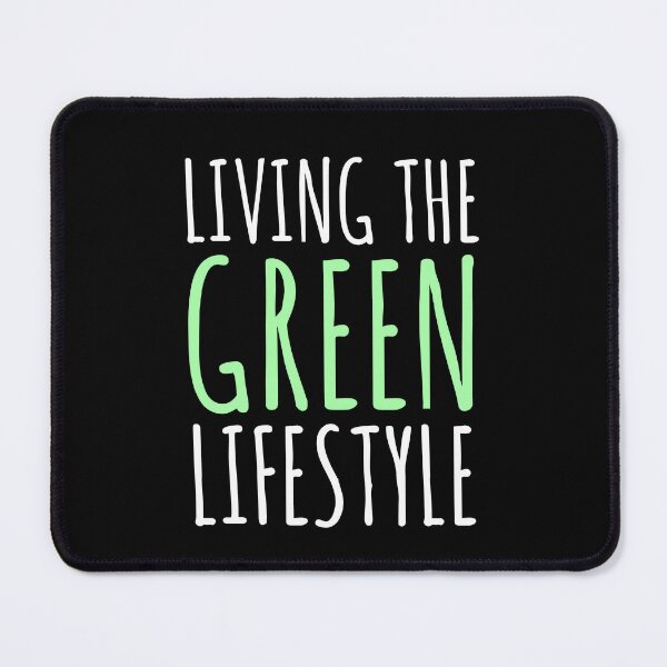 Item preview, Living The Green Lifestyle - Vegan designed and sold by EnzoVectorism.