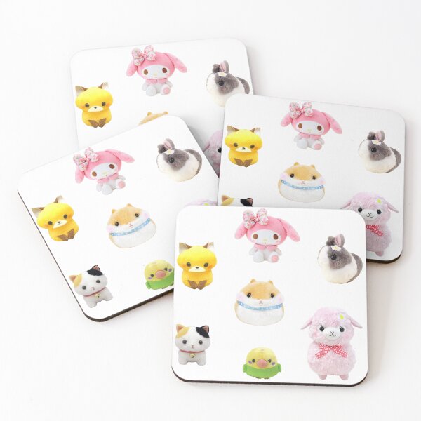 Item preview, Fairykei Kawaii Plushies Sticker Pack designed and sold by casserolestan.